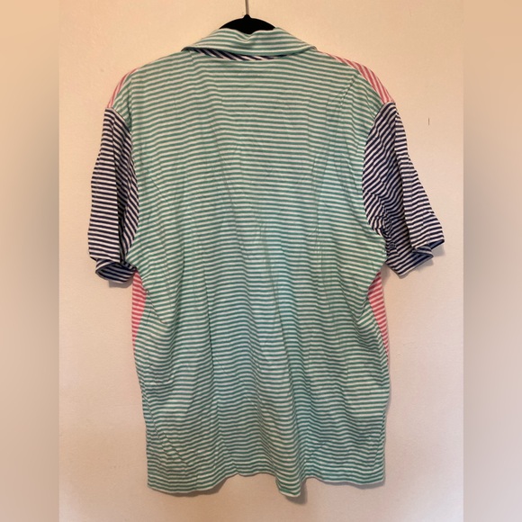 Vineyard Vines Pima Cotton Multicolor Polo Men’s Medium Preppy - Picture 2 of 5